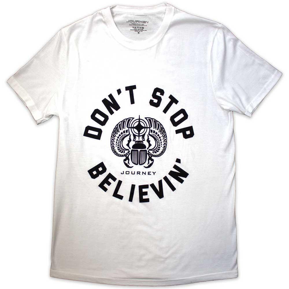 Journey Unisex T Shirt Believin White